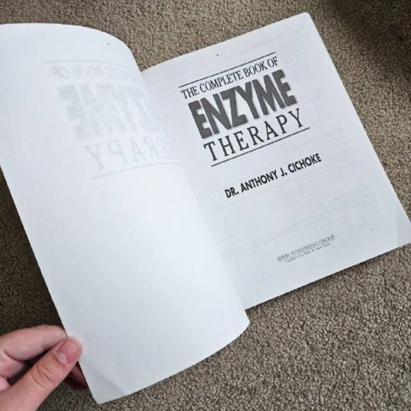 Complete Book Of Enzyme Therapy by Dr. Anthony J. Cichoke - Paperback - Picture 2 of 7